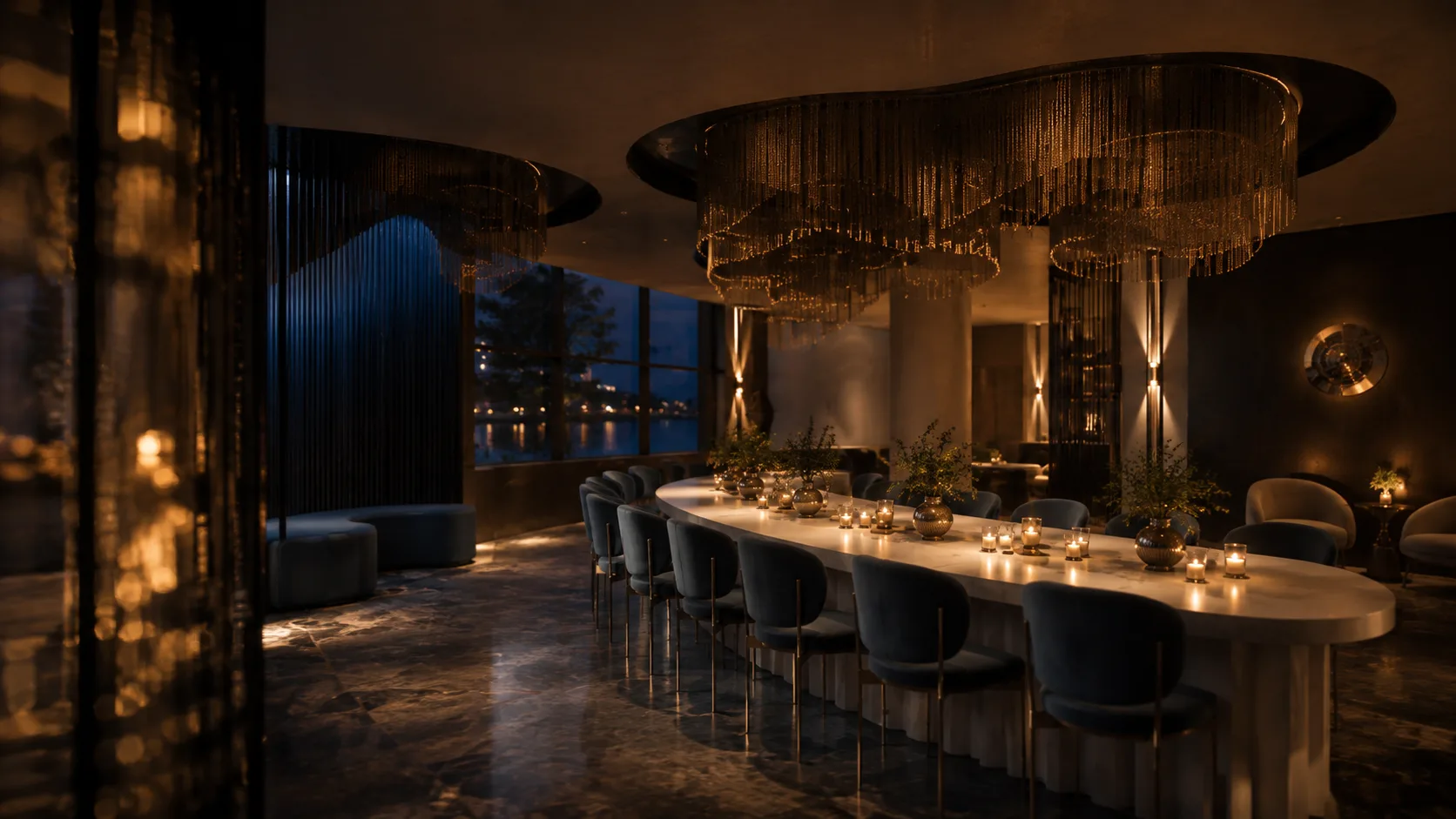 The table set for your night