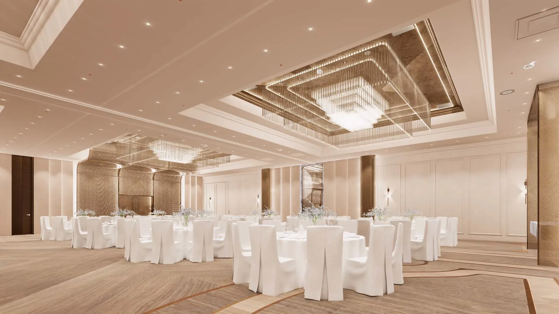 Horizon set for a gala photo